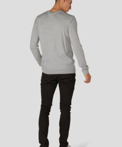 Strik Clean Cut Copenhagen | Merino Wool Knitted Jumper - Lysegra Mel