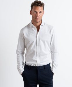 Skjorter & Overskjorter Clean Cut Copenhagen | Valencia Stretch Shirt - Hvid