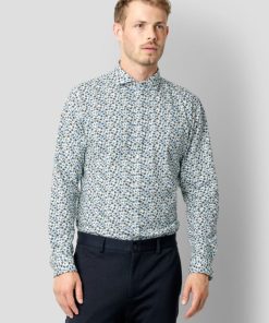 Skjorter & Overskjorter Clean Cut Copenhagen | Clean Formal Aop Stretch Shirt - Color